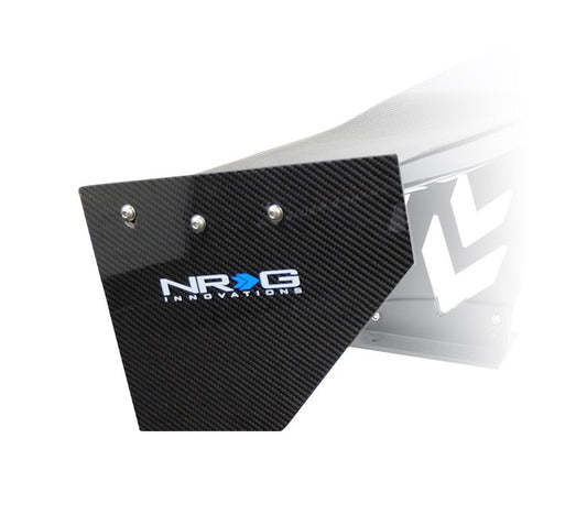 NRG Carbon Fiber End plates only (2 pcs)