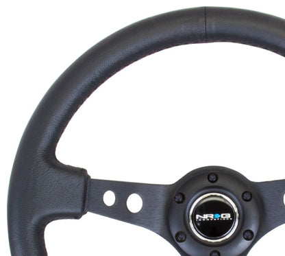 NRG Reinforced Steering Wheel - 350mm Sport Steering Wheel (3" Deep)