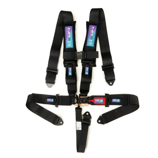 SFI 16.1 5pt 3 inch Seat Belt Harness with pads / Latch Link