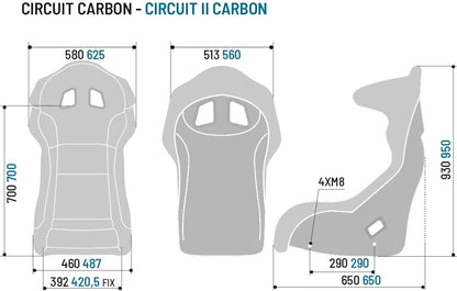Sparco Seat Circuit Carbon