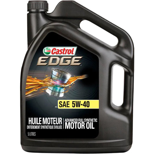 Castrol EDGE 5W40 Synthetic Motor Oil, 5-L