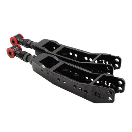 BLOX Racing Rear Lower Control Arms (Black) - 2013-2023 BRZ/86/FRS / 2008+ Subaru WRX/STI