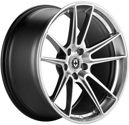 HRE Wheels FF04 5 x 120 CB 72.6 Liquid Metal/Tarmac