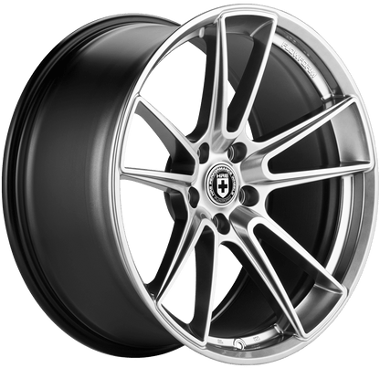 HRE Wheels FF04 5 x 130 CB 71.6 Liquid Metal/Tarmac