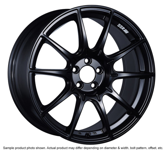 SSR GTX01 19x9.5 5x120 38mm Offset Silver/Black