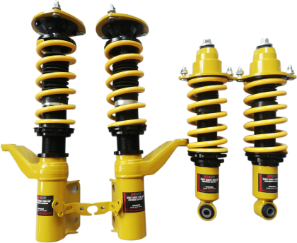 BLOX Racing Non-Adjustable Damping Street Series II Coilovers - 2002-2005 Acura RSX / 2001-2005 Honda Civic