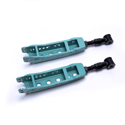 BLOX Racing Rear Lower Control Arms (Teal) - 2013-2021 BRZ/86/FRS / 2008+ Subaru WRX/STI