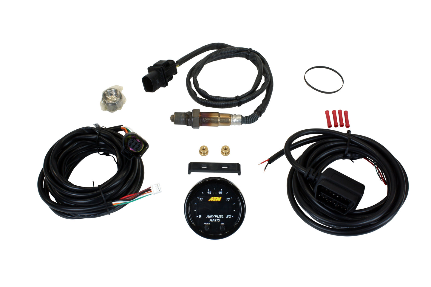 AEM X-Series Wideband UEGO AFR Sensor Controller Gauge with OBDII EFI DATA LOG
