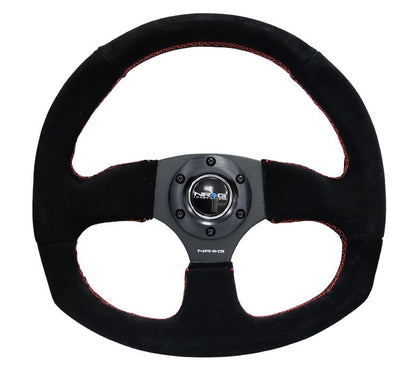 NRG Reinforced Flat-Bottom Steering Wheel