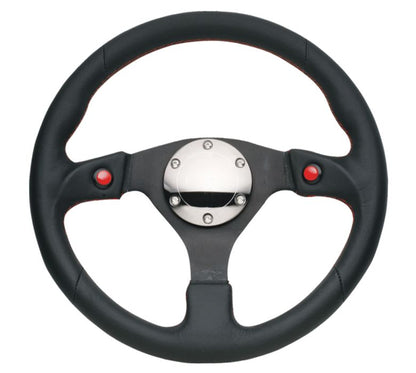 NRG Reinforced Steering Wheel 320mm Sport Steering Wheel - Dual Button
