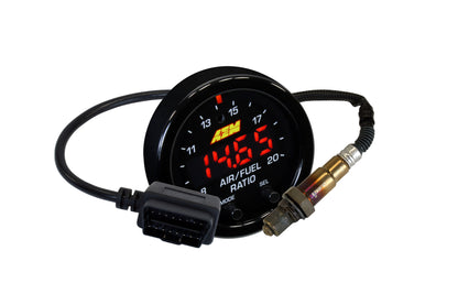 AEM X-Series Wideband UEGO AFR Sensor Controller Gauge with OBDII EFI DATA LOG