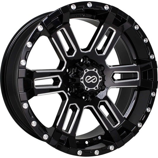 Enkei Commander Black Machined -  6 x 139.7 / 18 x 8.5 +30