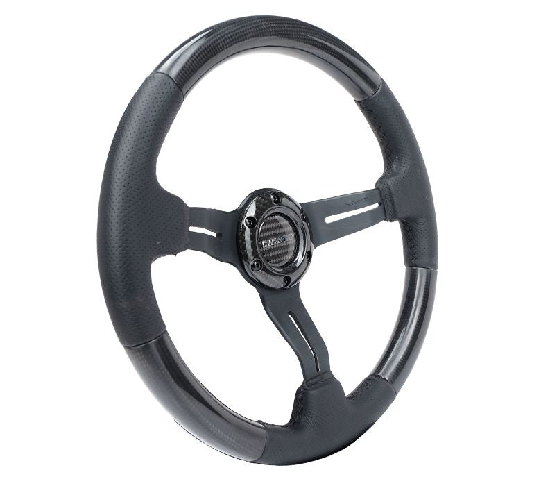 Carbon Fiber Steering Wheel 350mm 1.5"