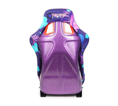 NRG FRP Bucket Seat PRISMA- PINA Version with Purple Pearlized Back